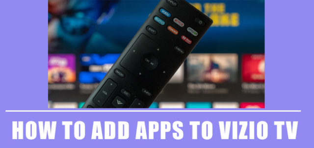 add apps to vizio tv