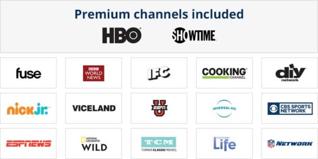 spectrum digital tier 2 channel lineup