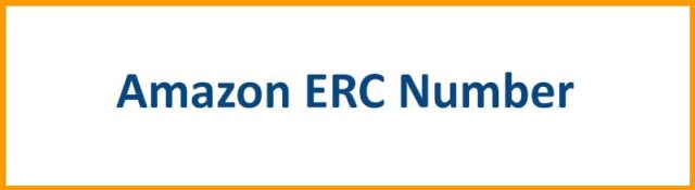 ERC Amazon Number