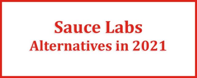 Sauce Labs Competitors