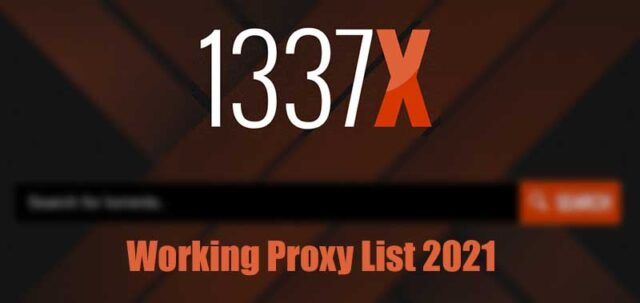 1337x proxy list