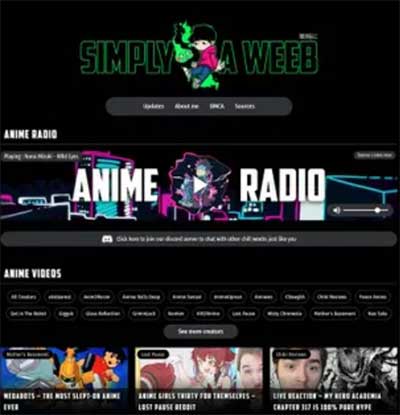 simplyaweeb new website
