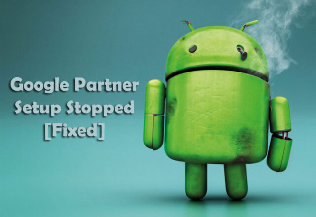Google Partner Setup Stopped
