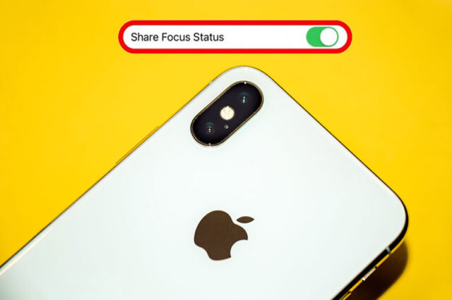 what is share focus status on iphone