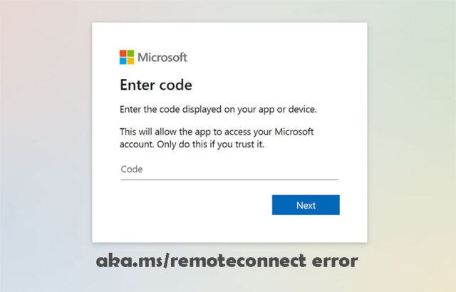 aka.ms/remoteconnect